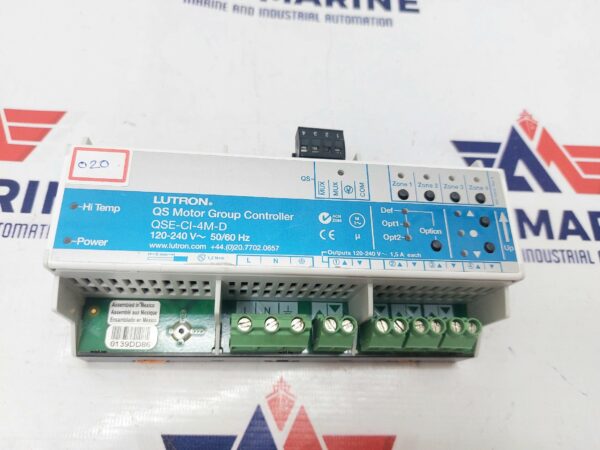 LUTRON QSE-CI-4M-D QS MOTOR GROUP CONTROLLER