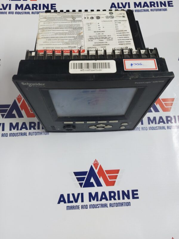 SCHNEIDER ELECTRIC ION7650 POWERLOGIC M7650A0C0B5E0A0A METERING RELAY