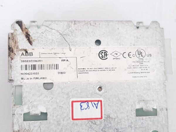 ABB 3BSE022363R1 PR: A MODULE DI803-1