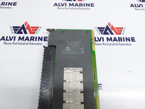 ALLEN-BRADLEY 1771-0AN OUTPUT MODULE PLC 5 AC