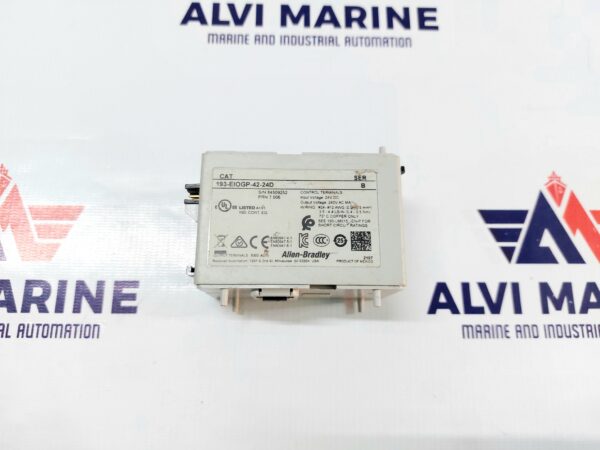 ALLEN BRADLEY 193-EIOGP-42-24D SER. B E300 CONTROL MODULE