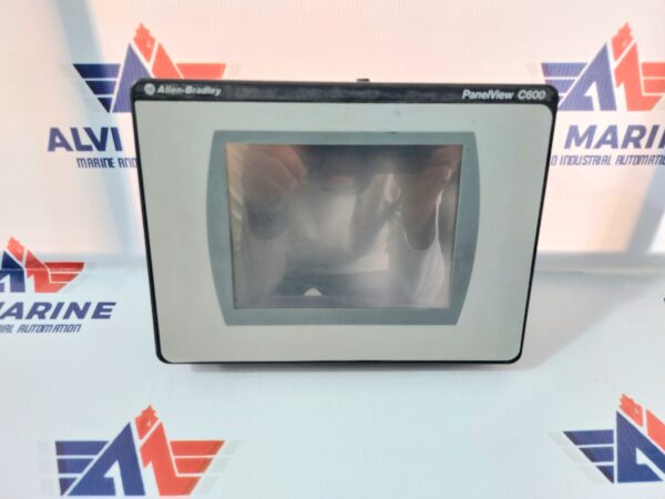 ALLEN-BRADLEY 2711C-T6M SER C PANELVIEW COMP C600 GRAPHIC TERMINAL