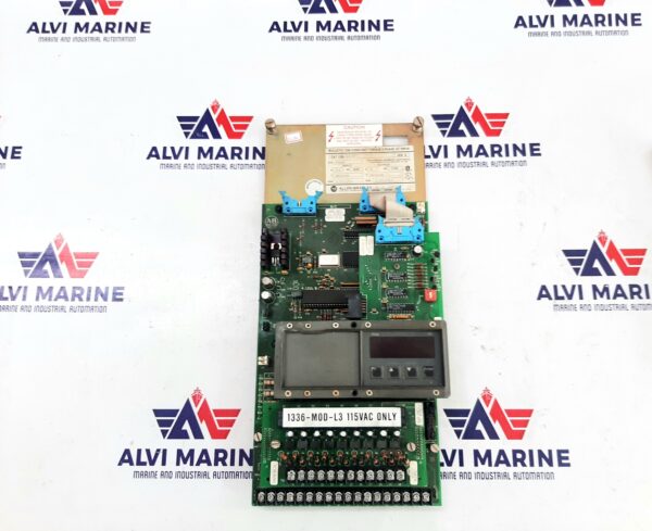 ALLEN BRADLEY BULLETIN 1336-MOD-L3 LOGIC INTERFACE BOARD 1336-B030-E0F-L1 SER A