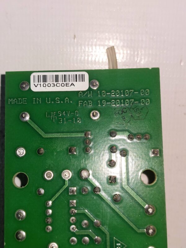 FLUIDICS CONTROL 03-20107 SAMPLE PRESS REG PCB 10-20107-00