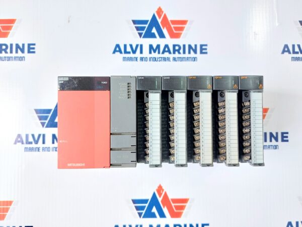 MITSUBISHI MELSEC Q61P Q02CPU QY10 QX40 PLC RACK Q35B