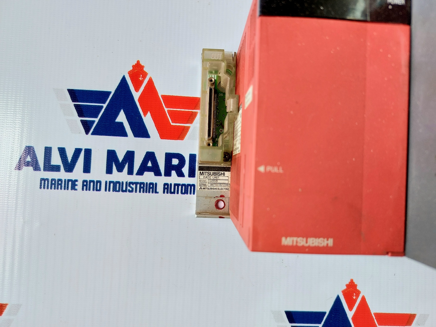 MITSUBISHI MELSEC Q61P Q03UDECPU QX70 QJ61BT11N PLC RACK Q38B