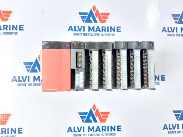 MITSUBISHI MELSEC Q61P QY10 Q61BT11N PLC RACK Q35B