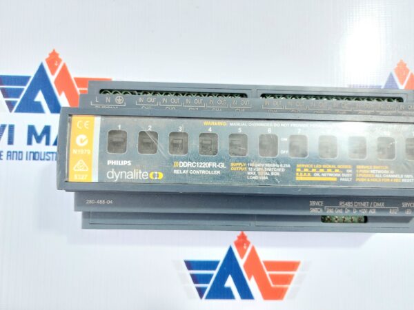 PHILIPS DYNALITE DDRC1220FR-GL 12 CHANNEL RELAY CONTROLLER