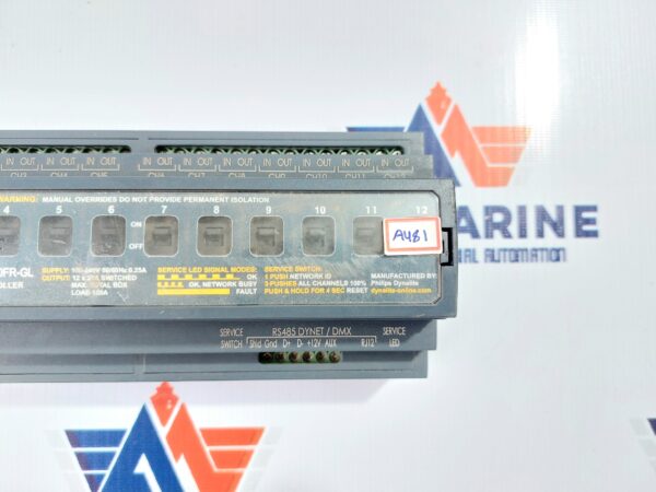 PHILIPS DYNALITE DDRC1220FR-GL 12 CHANNEL RELAY CONTROLLER