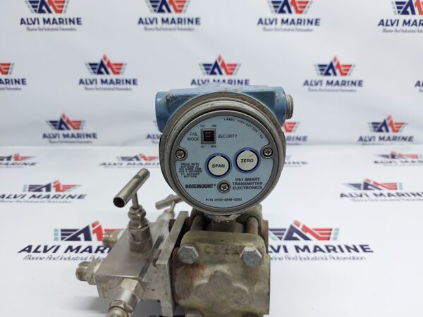 ROSEMOUNT 1151 SMART PRESSURE TRANSMITTER 1151DP5S12B1M4DF 0 TO 19050 MMWC