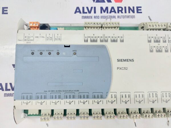 SIEMENS PXC52 AUTOMATION STATION COMPACT 26VA 50/60HZ