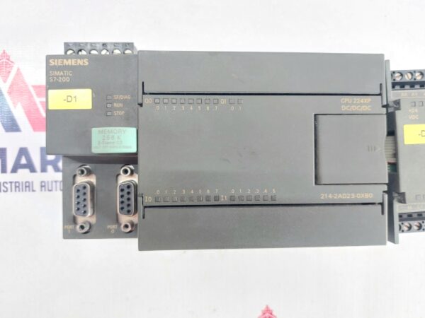 SIEMENS SIMATIC S7-200 6ES7 214-2AD23-0XB0 CPU 6ES7 231-0HC22-0XA0 MODULE