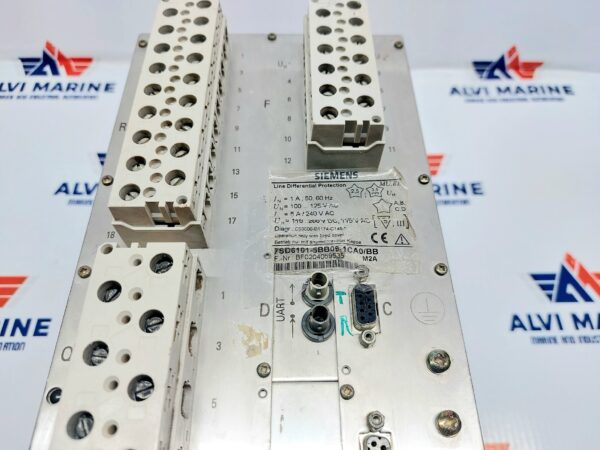 SIEMENS SIPROTEC 7SD6101-5BB09-1CA0/B LINE DIFFERENTIAL PROTECTION