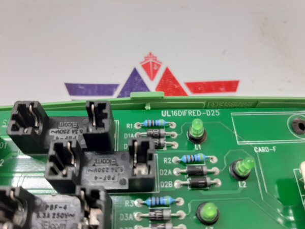 UL AUTOMATION UL16DIFRED-D25 PCB CARD