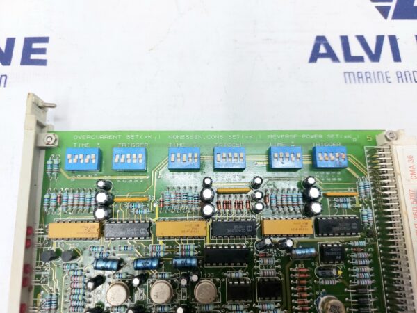 ABB CMA 36 GVT 360 5797 OVERCURRENT CONTROLLER BOARD