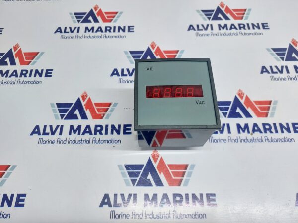 AE DIGITAL AC VOLTMETER 0-500 VAC