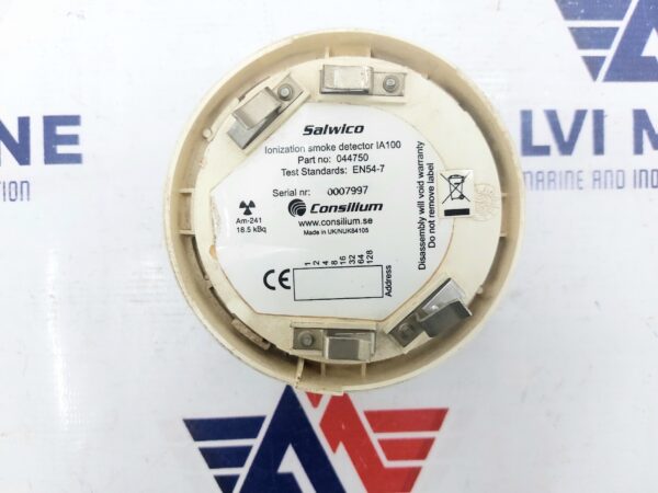 CONSILIUM SALWICO 044750 IONIZATION SMOKE DETECTOR IA100