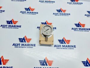 DAESHIN COMPOUND PRESSURE GAUGE 60PL X 0.25MPA/BAR