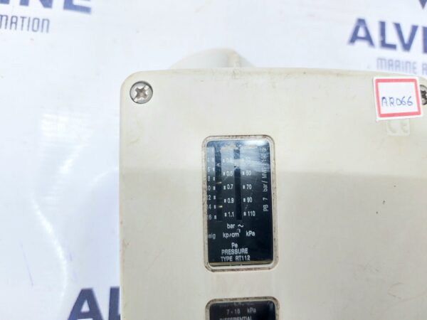 DANFOSS RT112 DIFFERNTIAL PRESSURE SWITCH