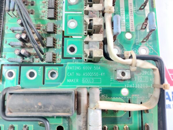 GOULD ETP616163 INVERTED PCB CARD A50QS50-4Y