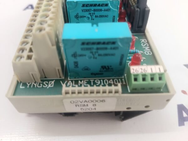 VALMET RSM8 TERMINAL MODULE 9104011