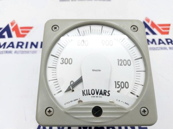 WESCHLER KX-241 KILOVAR METER 0-1500