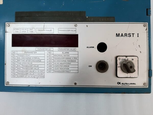 ALFA-LAVAL MARST 1 31830-1898-1 FUEL OIL PURIFICATION SYSTEM