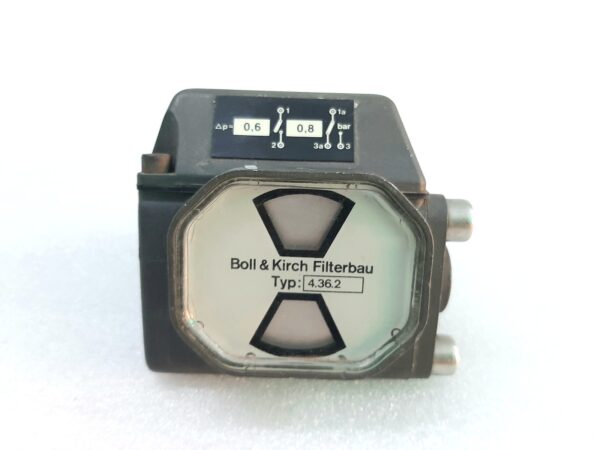 BOLL & KIRCH FILTERBAU 4.36.2 DIFFERNTIAL PRESSURE INDICATOR