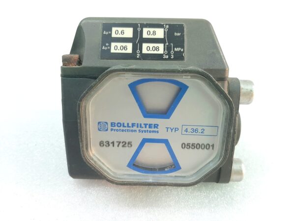 BOLLIFILTER 4.36.2 DIFFERENTIAL PRESSURE TRANSMITTER