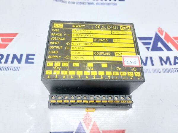 DEIF TAP-210DG/3 INWATT TRANSDUCER 400010715.20