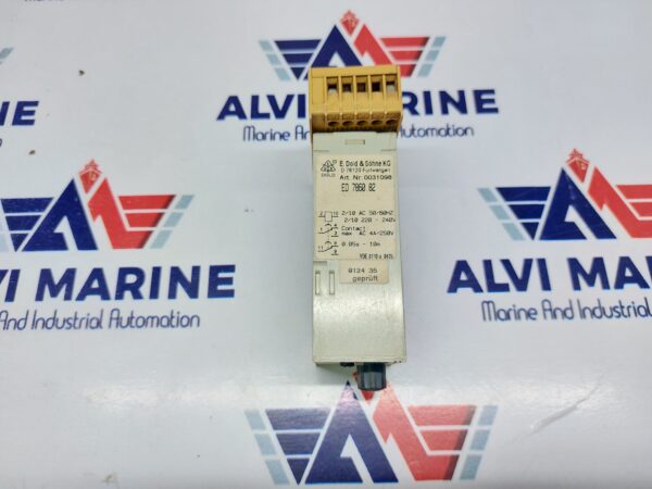 E.DOLD & SOHNE VARIMETER E0 7860.82 TIME RELAY 0031098