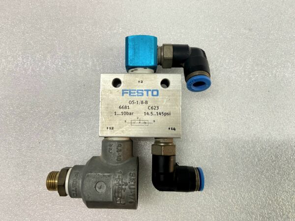 FESTO 0S-1/8-B PNEUMATIC VALVE