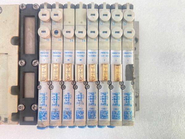 FESTO 533343 VALVE MANIFOLD INTERFACE BLOCK DP18