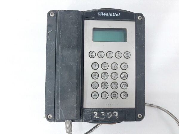 FHF RSISTEL 11286101 WEATHER, EXPLOSION PROOF BLACK TELEPHONE