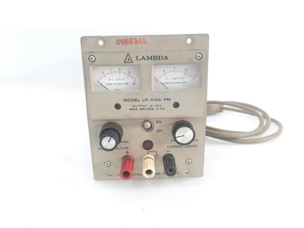 LAMBDA ELECTRONICS LP-410-FM REGULATED POWER SUPPLY