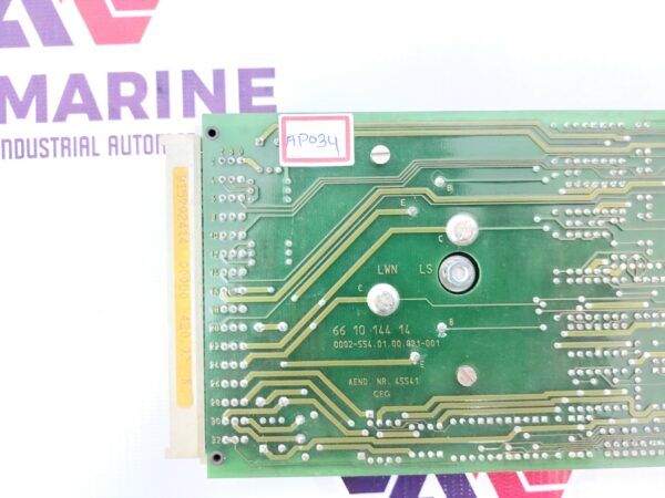 LIEBHERR 915792414 PCB CARD 66 10 144 14