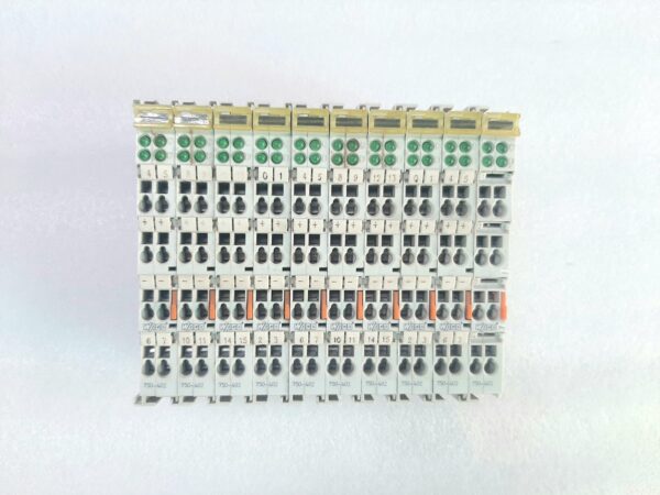 LOT OF 10 WAGO 750-402 INPUT MODULE