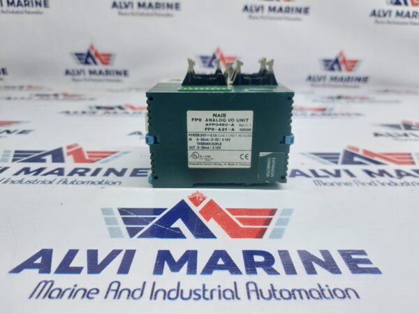 MATSUSHITA NAIS AFP0480-A VER. 1.1 FPO ANALOG I/O UNIT FPO-A21-A FPO-A21-A FP0-E16T