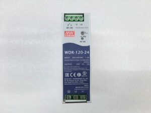 MEANWELL WDR-120-24 DIN RAIL DC POWER SUPPLY