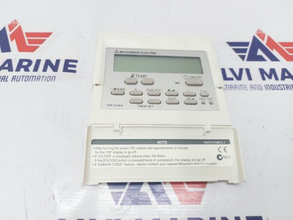 MITSUBISHI PAR-F27MEA-J AIR CONDITIONING REMOTE CONTROLLER PAR-F27MEA