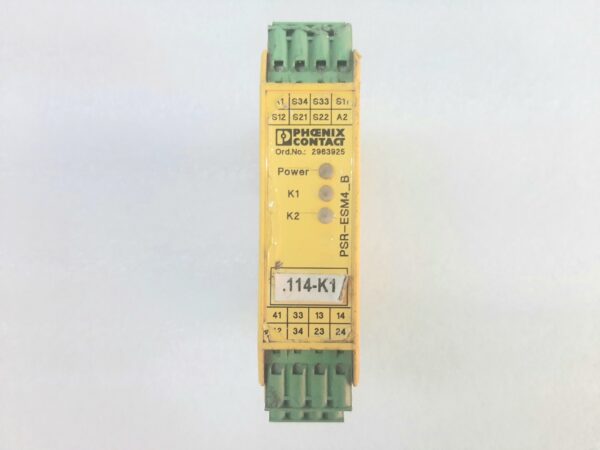 PHOENIX CONTACT PSR-ESM4_B SAFETY RELAY 2963925