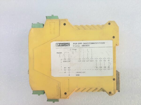 PHOENIX CONTACT PSR-ESM4_B SAFETY RELAY 2963925