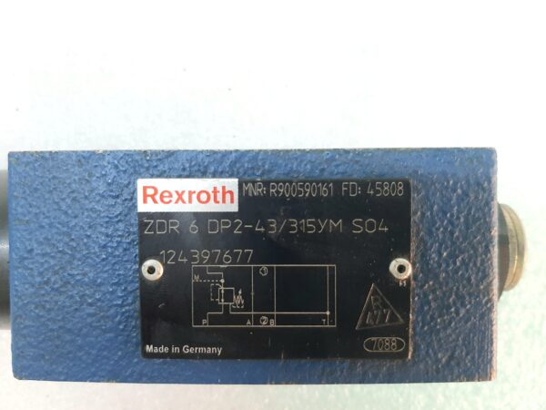 REXROTH R900590161 DIRECTIONAL VALVE ZDR 6 DP2-43/315YM S04