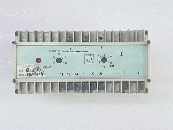 RISHABH 256-PAT PROTECTOR RELAY MODULE 256-PATG-LS-BX-SB-C5-EA