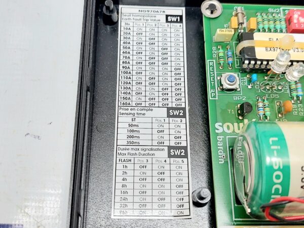 SCHNEIDER FLAIR 212 FAULT PASSAGE INDICATOR NG97067B