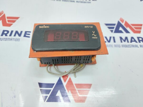 SELEC MV15 DIGITAL VOLTMETER