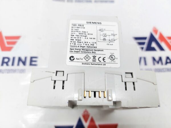 SIEMENS TXB1.PBUS INTERFACE MODULE 24V