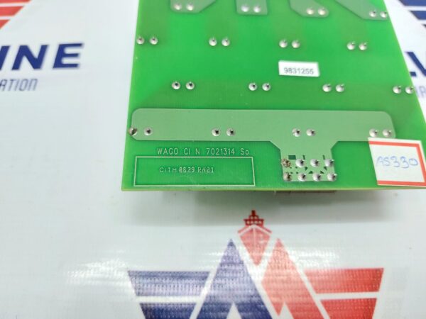 WAGO CI N 7021314 SO PCB CARD CITH 0829 RN01