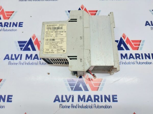 ALLEN BRADLEY 160-BA04NPS1P1 SERIES C VARIABLE SPEED DRIVE 1.5KW/2HP