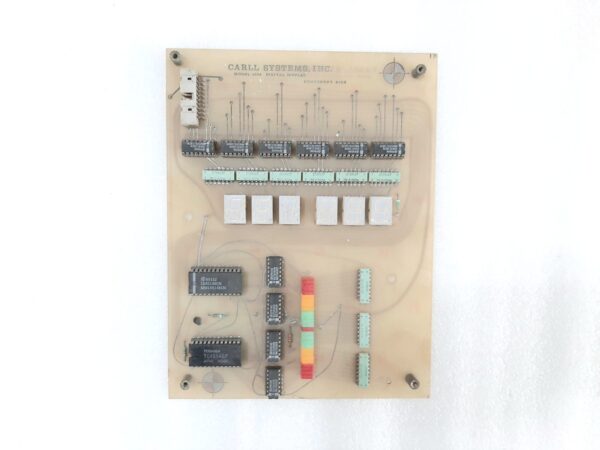 CARLL SYSTEM 4202 DIGITAL DISPLAY BOARD